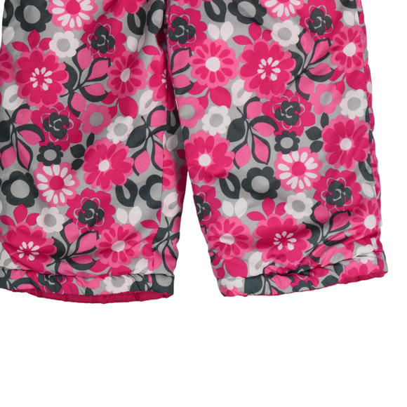 OshKosh BGosh Bib Snow Pants Toddler Girl 18 Months Babycore Floral Playful - Picture 5 of 9